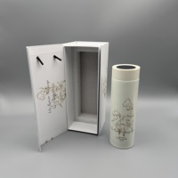 Boîte à vin pliable pour une bouteille, similaire à l'Icon Foldable, avec logo personnalisé, emballage cadeau en carton rigide avec fermeture magnétique et revêtement UV
