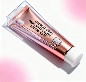 Dentifrice quotidien aux acides aminés roses Saveur <span class=keywords><strong>de</strong></span> pêche Moussant doux pour une haleine fraîche pour les personnes à haut risque <span class=keywords><strong>de</strong></span> carie dentaire - Product Image 6