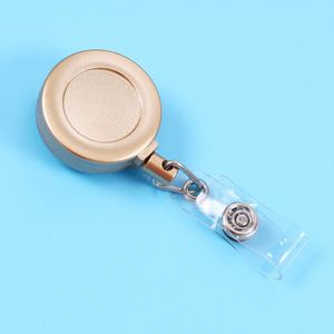 Porte-badges rétractables 32 mm pour cartes d'identité, porte-badges vierges pour infirmières, porte-badges en métal personnalisés avec clip crocodile, vente en gros - Product Image 4