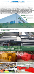 Barriera stradale flessibile in plastica di alta qualità per sicurezza stradale per uso stradale - Product Image 6