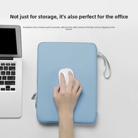 Nouvelle sacoche pour tablette PC portable imperméable et respirante en PU pour voyage, étui pour iPad