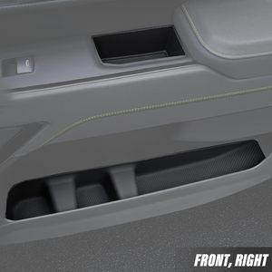 <b>Car</b> <b>Interior</b> Accessories Silicone Storage Box for Chevrolet Silverado 2022-2025 Door Groove - Product Image 4