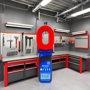 Metravi -Enabled Digital <b>Clamp</b> Earth Resistance Tester Model CET-03B with Display 0-1200 Ohms Measuring Range - Product Image 4