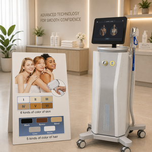 Appareil de beauté au laser diode commercial pour l'épilation avec mode peau claire, moyenne et foncée - Product Image 1