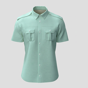 Camisas de Pesca Personalizadas para Hombre, Camisas con Protección UV de Secado Rápido, Manga Corta, Botones y Bolsillos Dobles - Product Image 1