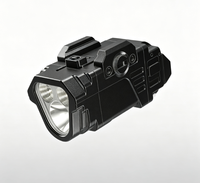 Lampe torche tactique rechargeable USB-C AURORA, étanche IP67, 1200 lumens, en aluminium aéronautique, réglable, ALO-GL1 LED Gunlight