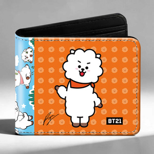 <span class=keywords><strong>BT21</strong></span>零钱包 防弹青年韩国队促销钱包 高清立体印刷凹面3D游戏卡通零钱包 - Product Image 4
