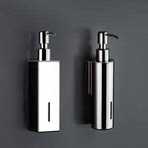 เครื่องจ่ายสบู่สแตนเลส ภาชนะเติมแชมพูโรงแรมแบบรีฟิลได้ - Product Image 1