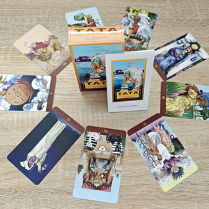 Fabbrica di stampa professionale Set di tarocchi personalizzati di carta di tarocchi con libretto di istruzioni - Product Image 6