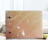 Gros Stock Reine Drap De Lit En Plastique Fermeture À Glissière Sac D'emballage EN PVC Transparent Nouvelle Version