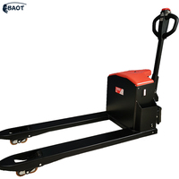 Chariot élévateur électrique robuste de 2 tonnes avec commande au bout des doigts, batterie au plomb-acide pour la logistique d'entrepôt, manutention de charges de 2000 kg
