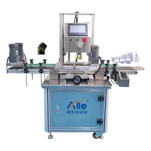 Shower Gel Production and Packaging Line Screw Hat Tightening Device Efficient and Fast Automatic Capping Machine