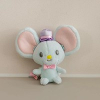 UYEAH OEM Breloque de sac en peluche personnalisée, design sur mesure, petite souris en coton PP doux, animaux en peluche personnalisés, porte-clés jouets
