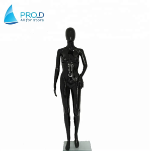 Pro D Sunrise modèle peinture en aérosol en plastique noir brillant modèle de vêtements pour femmes accessoire - Product Image 4