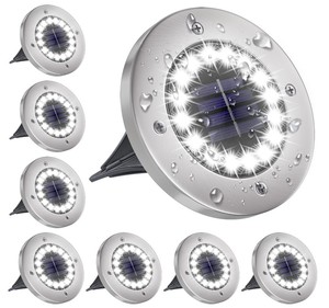 5W Garden <b>Solar</b> <b>Power</b> LED Buried Underground <b>Light</b> <b>Solar</b> Energy Inground Foot Spike Lamp Stainless Steel Night <b>Light</b> - Product Image 1