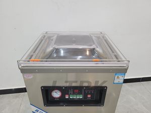 Machine d'emballage sous vide de scelleuse de sacs alimentaires à chambre unique verticale pour riz haricots viande boeuf <span class=keywords><strong>port</strong></span> <span class=keywords><strong>poisson</strong></span> congelé - Product Image 4