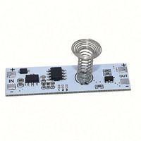 Interrupteur à capteur tactile capacitif 12V, interrupteur à ressort hélicoïdal, variateur de lumière LED, 9-24V 30W 3A pour bande lumineuse LED de maison intelligente