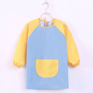 Delantal Impermeable de Manga Larga para Niños, Juego de Baberos para Cena, Delantal de Arte para Pintar en Guardería - Product Image 6