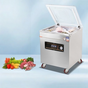 Machine d'emballage sous vide avec alimentation automatique par film étirable, scelleuse thermoformante pour l'emballage de barquettes alimentaires - Product Image 6