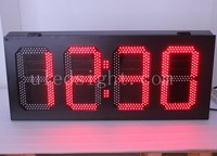 Temporizador LED Digital Rojo de Pared para Uso en Exteriores, para Ventas