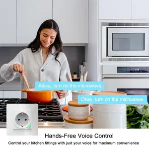 WIFI Smart Wand steckdose Steckdose Power Touch Switch Wireless Homekit Remote Arbeiten Sie mit Alexa Google Home