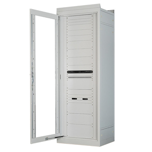 47U Industrial Power Network Cabinet Server Rack Intelligent Distribution <b>Control</b> Panel Screen Enclosure SPCC Steel Light Grey - Product Image 6