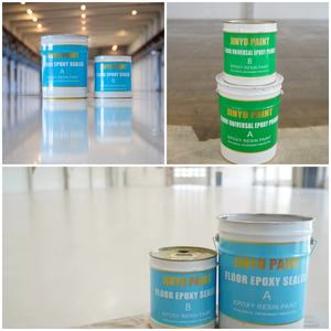 Revetement De <span class=keywords><strong>Sol</strong></span> Epoxy Industriel E860 Peinture De Epoxy Finition Brillante Et Etalable - Product Image 2