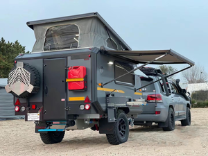 Oem tùy chỉnh sang trọng RV Motorhome nhà máy sản xuất cửa sổ lớn offroad cắm trại cho xe tải cắm trại du lịch Trailer - Product Image 4