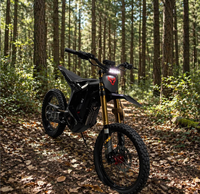 Moto tout-terrain électrique Arctic Leopard XE PRO S 72V55Ah 20KW Moteur central Batterie au lithium