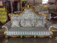 Ensemble de canapés Chesterfield en forme de U au design moderne de haute qualité Sectionnel tufté à boutons en lin imperméable
