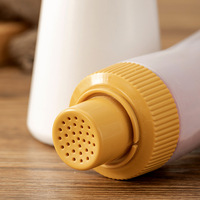 Saupoudreuse à sucre en poudre à mailles fines 350 ml, flacon pulvérisateur en plastique pour farine, cacao, matcha, cannelle, distributeur d'épices de cuisine
