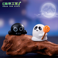 Nouvelle figurine de citrouille fantôme d'Halloween Weijs, accessoires décoratifs DIY pour micro-paysages, mini bibelot