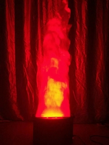 Flammes simulées TOP très vendues, accessoires de scène LED rouges, décoration de fond de scène, effets de flamme en soie, projecteurs pour fête - Product Image 1