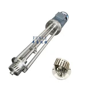 Xanthan kẹo cao su bột trộn chất lỏng cắt cao hàng loạt homogenizer Emulsifier Mixer