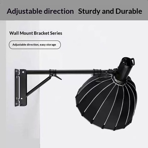 Bras articulé triangulaire mural 130cm 180cm pour photographie, éclairage annulaire, flash, boîte à lumière, réflecteur, parapluie, lumière lunaire - Product Image 3