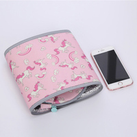 Sac isotherme rond en polyester de qualité supérieure, design personnalisé, pour glaces