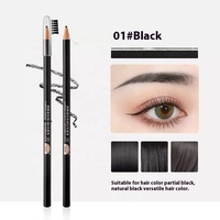 Pensil Alis Pmu Super Tipis 2MM dengan Ujung Runcing untuk Menciptakan Garis Alis yang Presisi