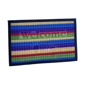 <span class=keywords><strong>Tappeto</strong></span> Rettangolare in PP di Alta Qualità e Zerbino con Logo, Tappetini d'Ingresso con Base in <span class=keywords><strong>Gomma</strong></span> <span class=keywords><strong>Antiscivolo</strong></span> per Casa e Hotel - Product Image 3