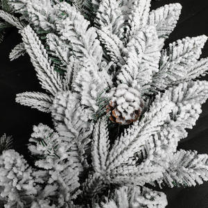 ของตกแต่งบ้านพวงดอกไม้ประดิษฐ์สีขาว9ฟุตสำหรับเตาผิงหน้าบ้านบันได - Product Image 5