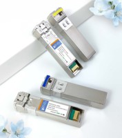Modul Transceiver Optik 25GBASE-U SFP28 BiDi 1270nm 1310nm 40km DDM Simplex LC