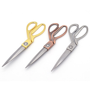 Bonitas tijeras de sastre de acero inoxidable con mango de aleación de zinc para coser y cortar telas, 18 cm - Product Image 1