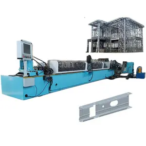 Máquina formadora de rollos de quilla de marco de calibre ligero de tablero de yeso de acero galvanizado ajustable automático de varios tamaños