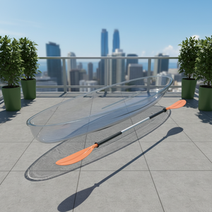 Kayak Transparente de Policarbonato Termoformado para Deportes Acuáticos, <span class=keywords><strong>Turismo</strong></span>, Pesca y Navegación, Kayak Transparente para <span class=keywords><strong>Turismo</strong></span> en Playas y Lagos - Product Image 4