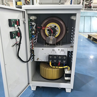 Stabilizer Tegangan AC Otomatis Tiga Fasa, Layar LED Kumparan Tembaga Murni, AVR Reset Otomatis Multi-proteksi, OEM ODM