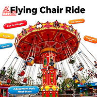Manèges Chaise Volante de Luxe Attrayants Fabriqués en Chine, Manège Chaise Volante, Manège Balançoire pour Parc d'Attractions à Vendre