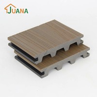 Planches de terrasse en composite WPC, revêtement de sol extérieur imperméable pour jardin, patio et projets résidentiels