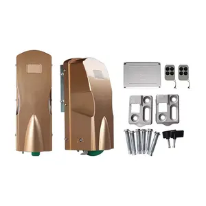 Moteur automatique intelligent de porte d'ouvreur de porte d'oscillation automatique de type de roue de feuille simple de 400KG - Product Image 1