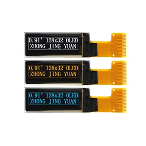 Module OLED 0.91 pouces 128 × 32, Interface IC SPI SSD1306, écran micro monochrome pour instrument de contrôle industriel - Product Image 2