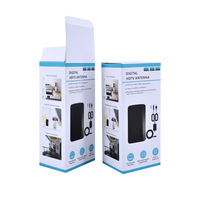 Carpeta de cartón corrugado con logo personalizado al por mayor para electrónica de consumo, bajo MOQ, con esponja grabada en relieve y cierre a presión en la parte inferior, ecológica.