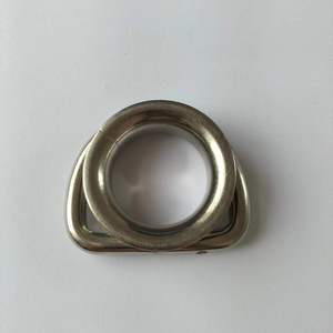 ห่วงเหล็กกล้าไร้สนิม Eda 316 รุ่น D-ring ขนาด M6 M8 สำหรับงานทางทะเล เช่น งานเรือใบและงานรอกสูง - Product Image 1